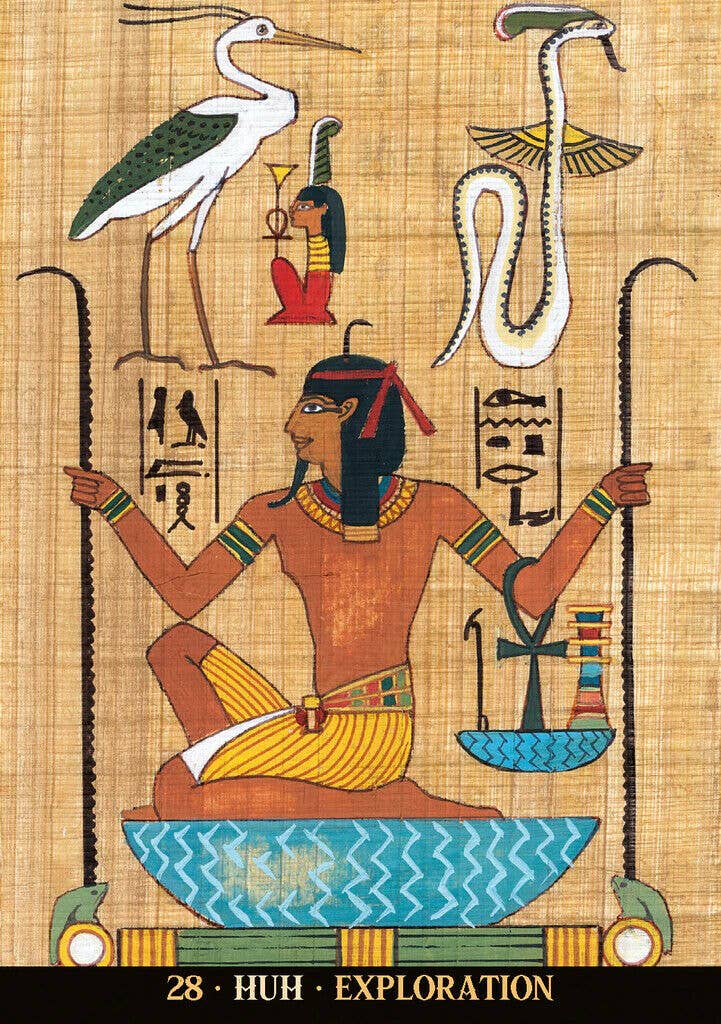 Egyptian Gods Oracle Cards Lo Scarabeo