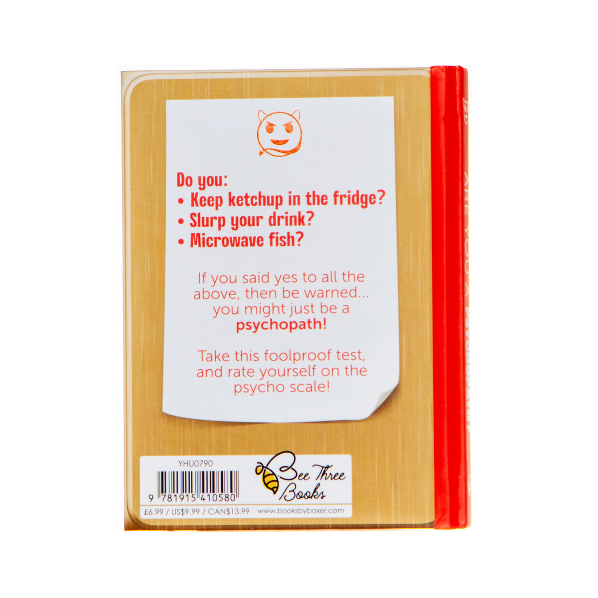 Are You A Psychopath? Joke Gift Book