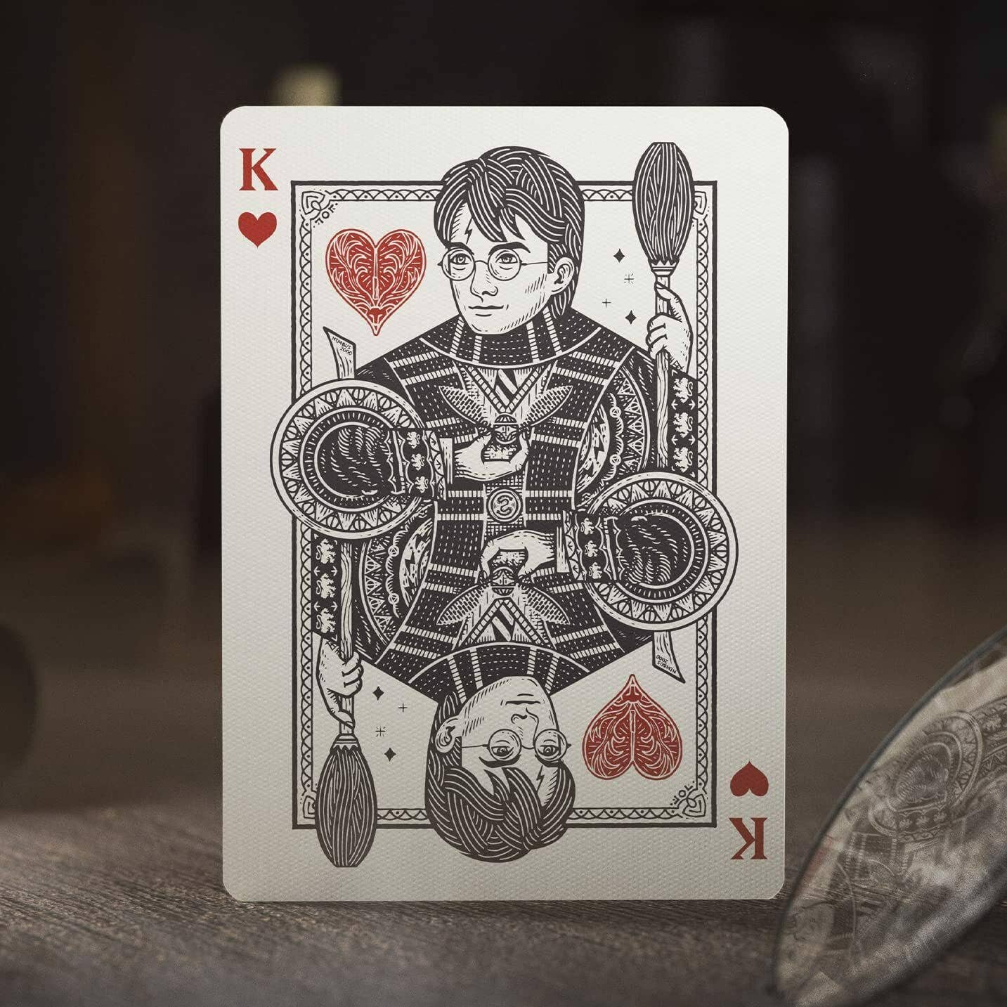 Cardshouse - Harry Potter Hufflepuff Yellow Theory11 Playing Cards