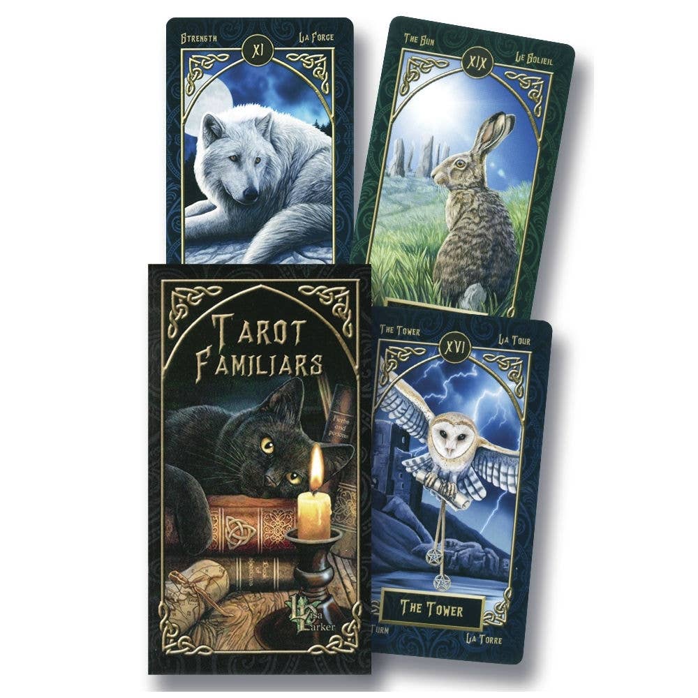 Lisa Parker Familiars Tarot Deck Fournier