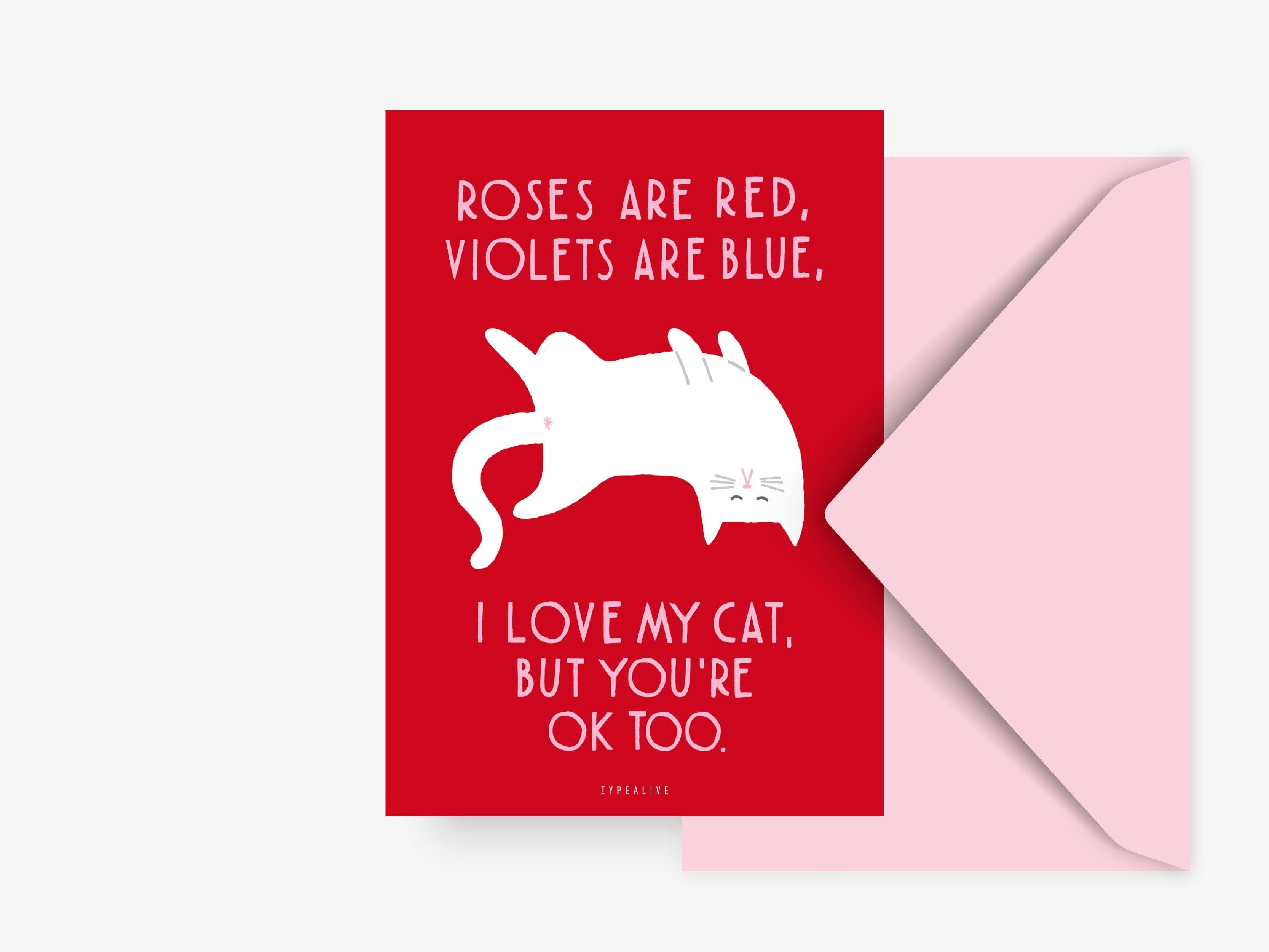 Postcard/Valentine Cat No. 3