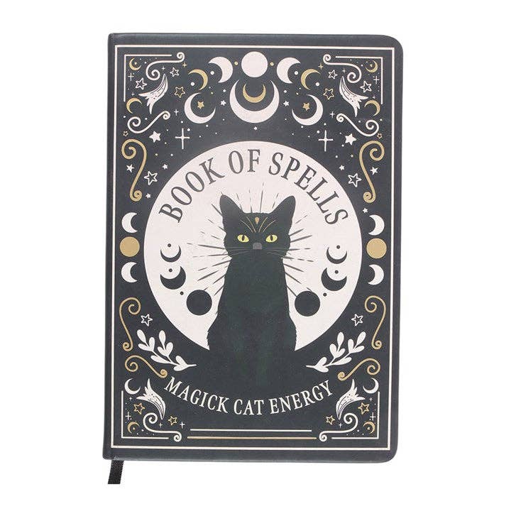 Book of Spells A5 Notebook with Pen