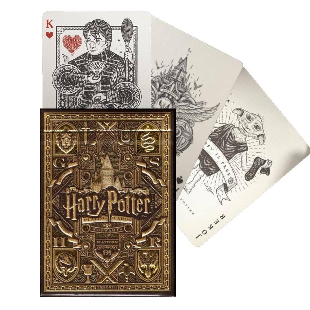 Cardshouse - Harry Potter Hufflepuff Yellow Theory11 Playing Cards