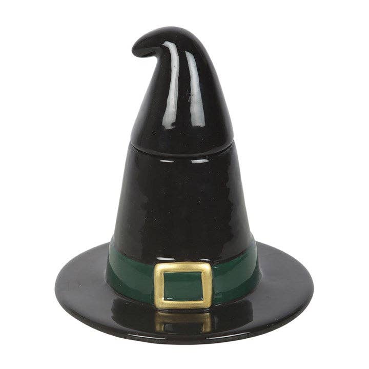 Black Witch Hat Halloween Oil Burner