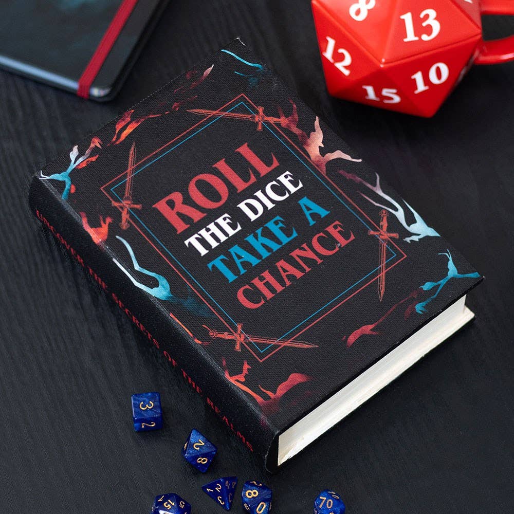 Roll the Dice, Take a Chance bokformet oppbevaringsboks