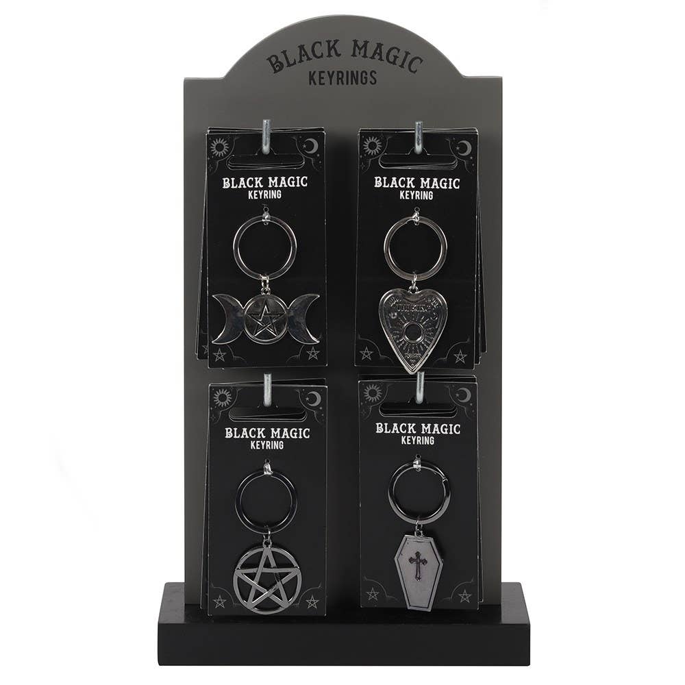 Black Magic Gothic Keyrings