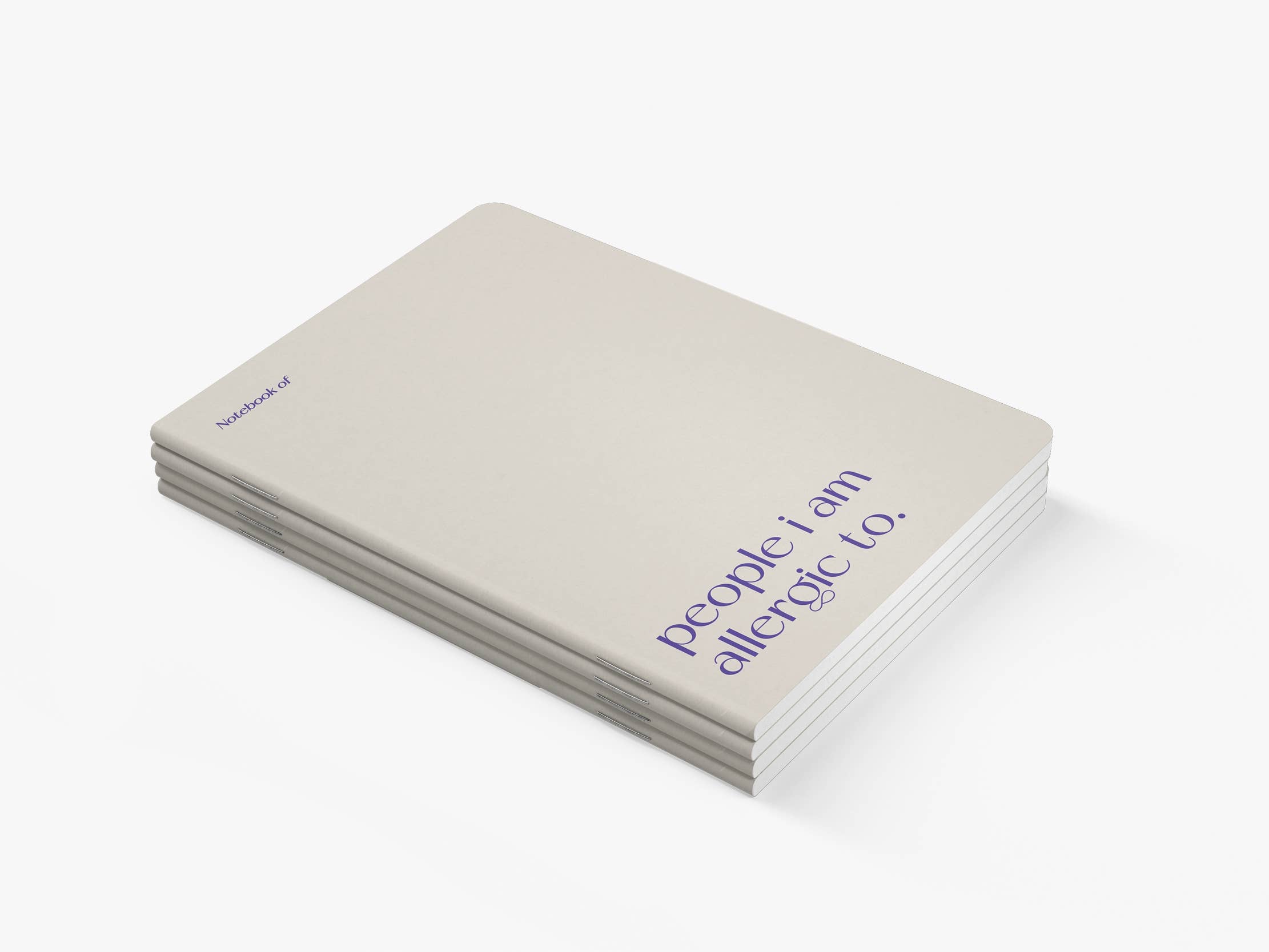 Notebook/People I am Allergic to