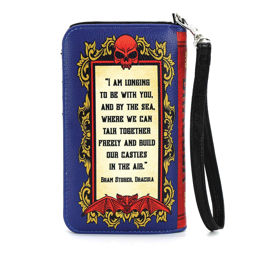 Dracula Colorful Book Wallet