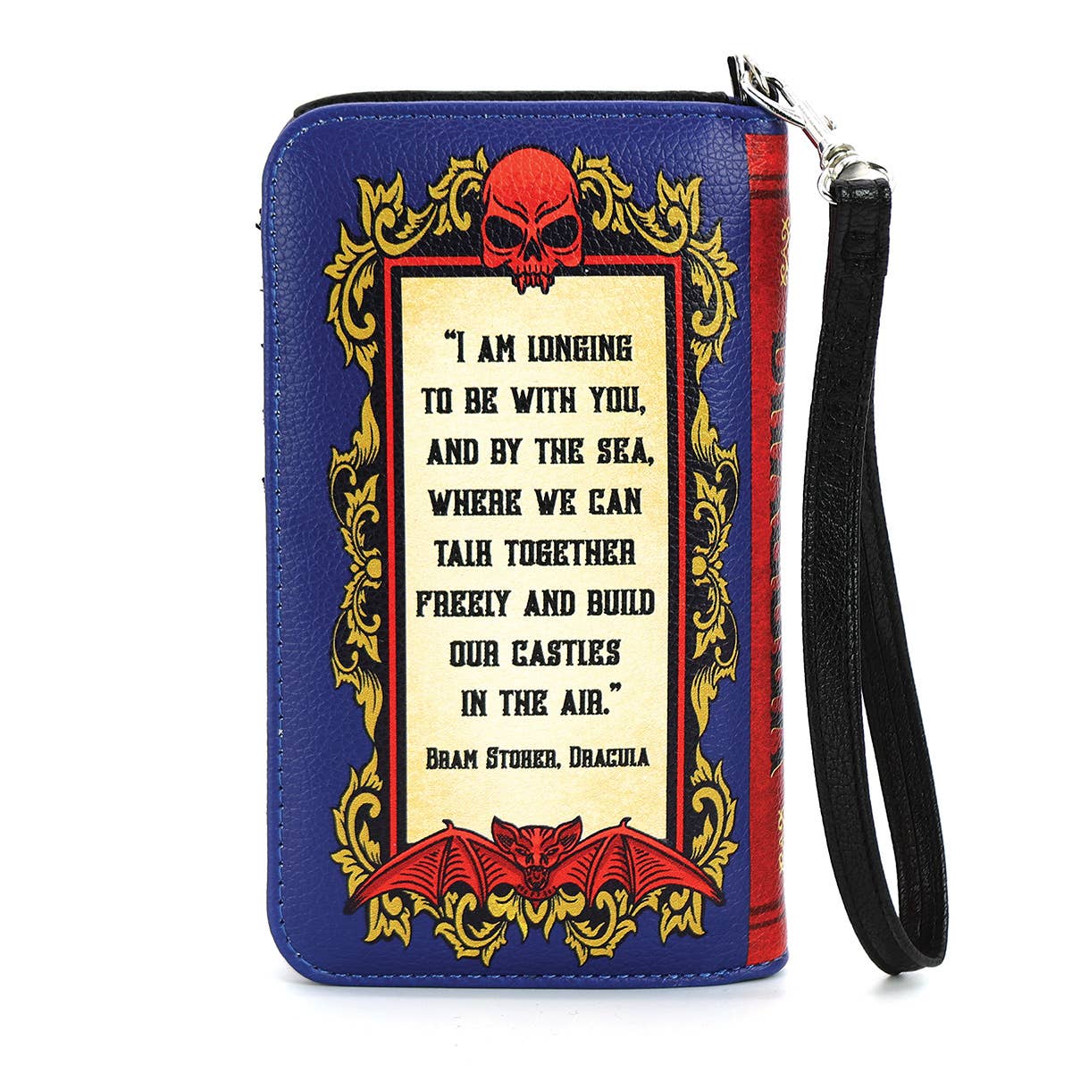 Dracula Colorful Book Wallet