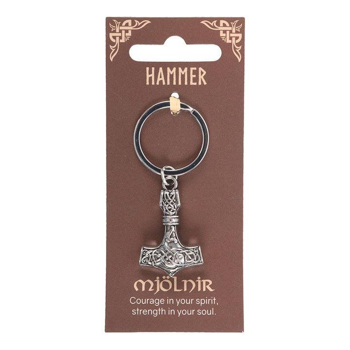 Mjölnir Hammer Viking Keyring