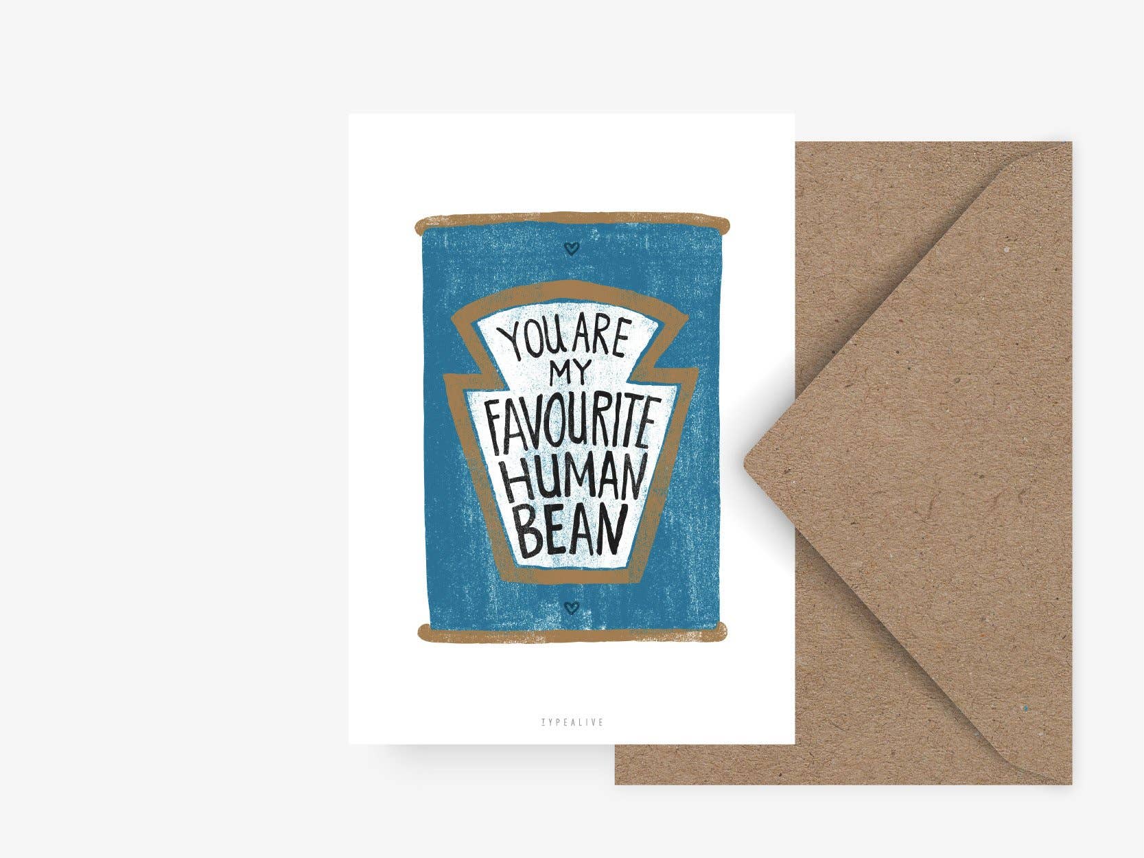 Postcard/Human Bean