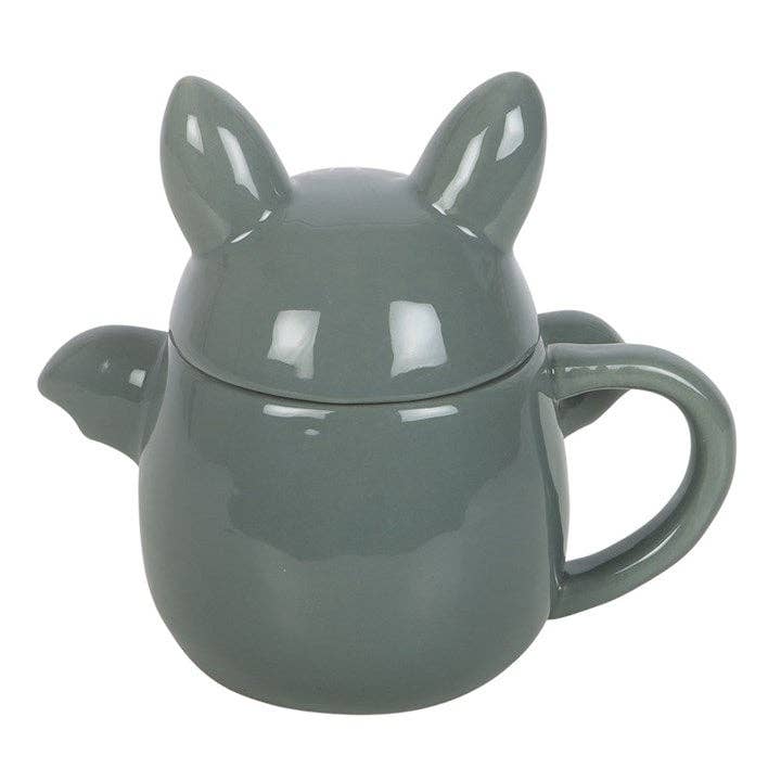 Cute Bat Halloween Lidded Mug