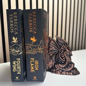 Majestic Dragon Bookends – Unique and Stylish Book Holders