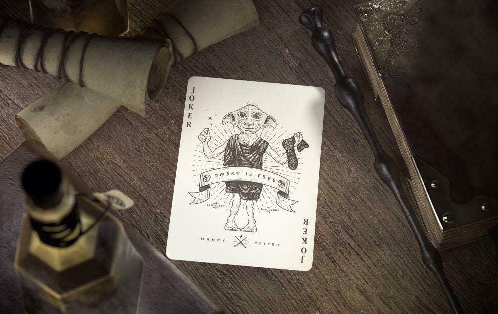 Cardshouse - Harry Potter Hufflepuff Yellow Theory11 Playing Cards