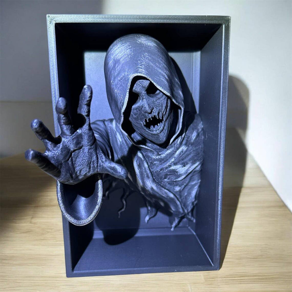 Void Reaper: Dementor Demon Suriel Book Nook & Bookend