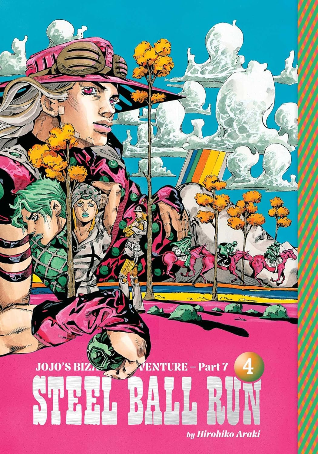 JoJo's Bizarre Adventure: Part 7--Steel Ball Run, Vol. 4: Volume 4