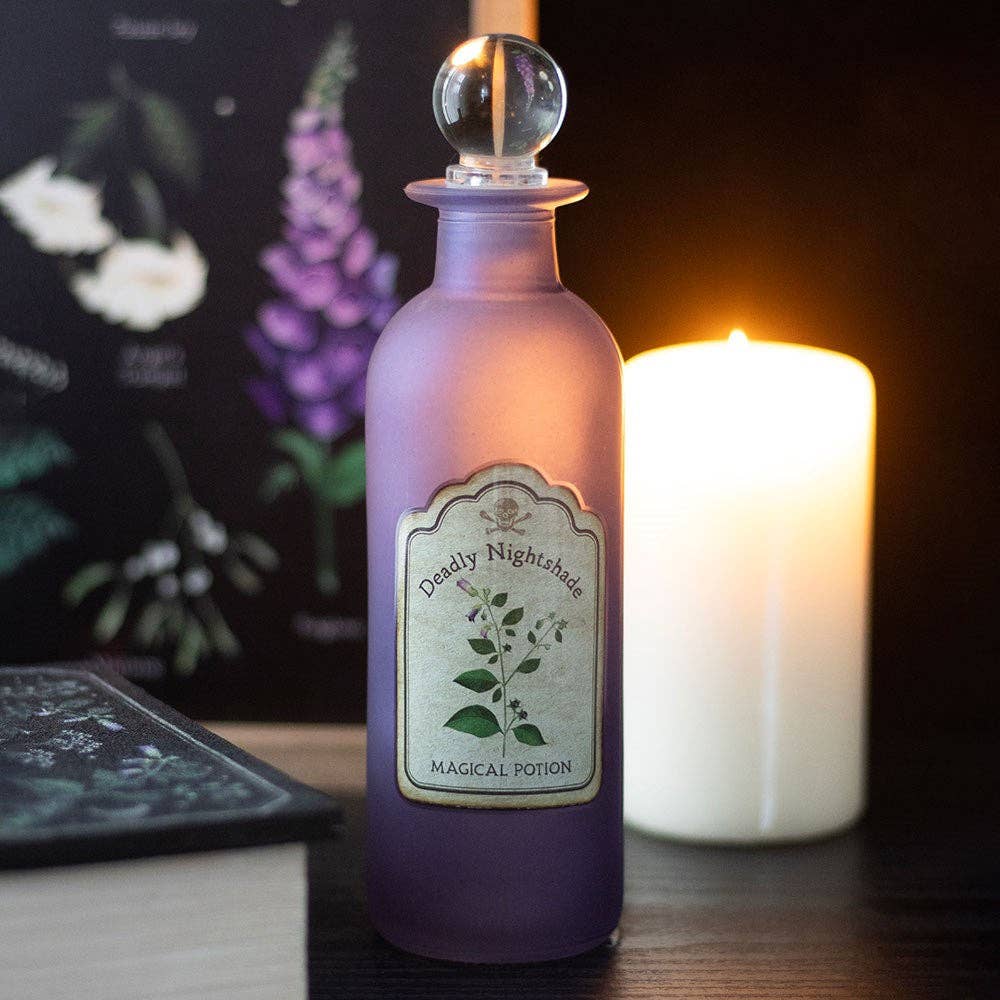Deadly Nightshade dekorativ eliksirflaske