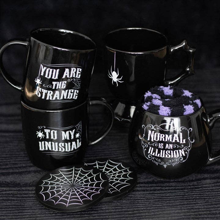 You are the strange to my unusual, Coffee mug set