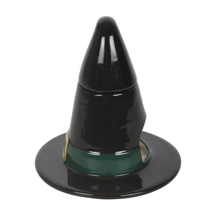 Black Witch Hat Halloween Oil Burner
