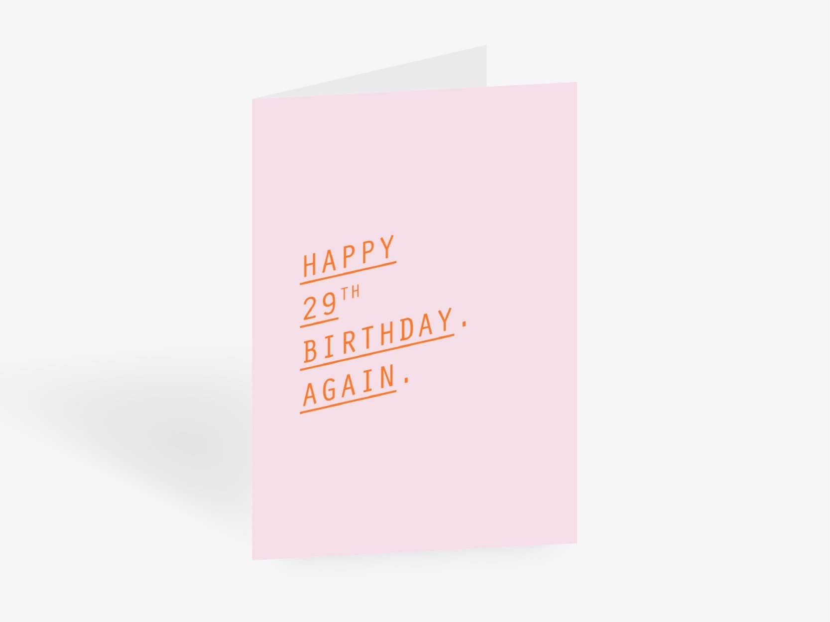 Greeting card/Again