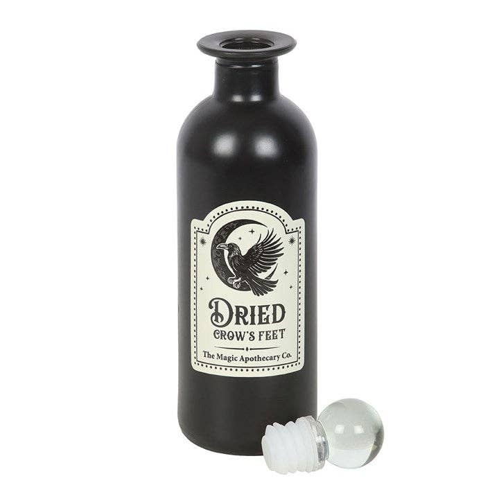 Dried Crow's Feet dekorativ eliksirflaske