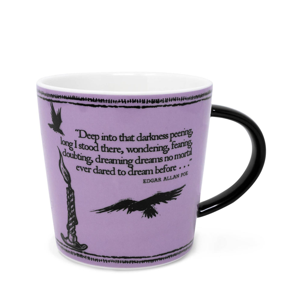 Ceramic Mug, The Raven - Purple