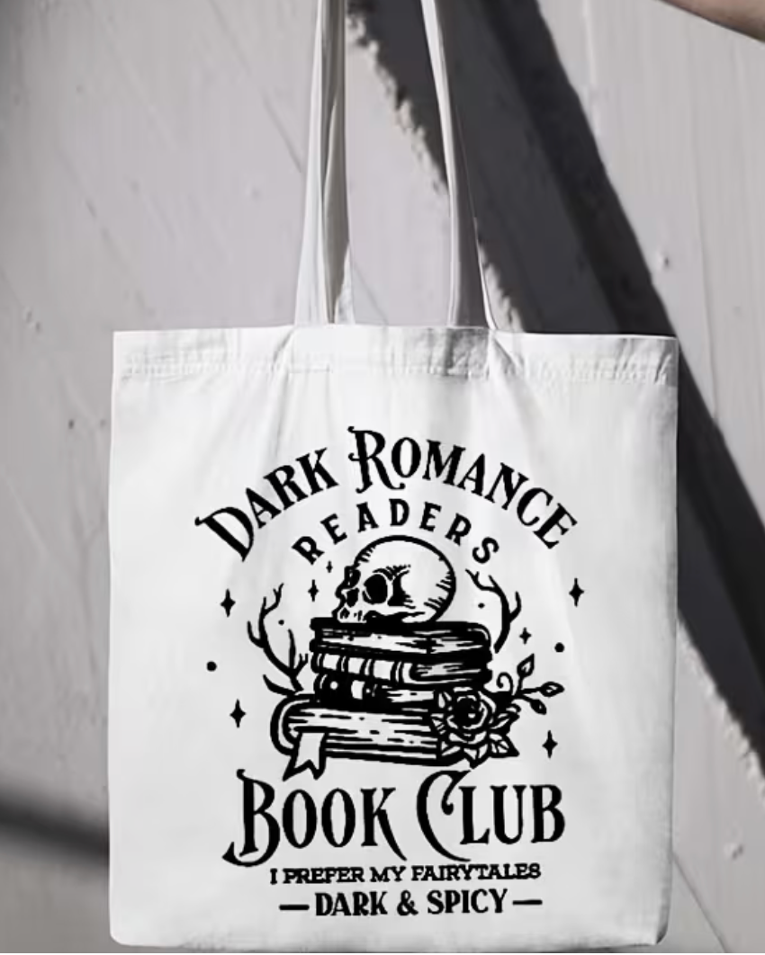 Dark romance readers, tote bag