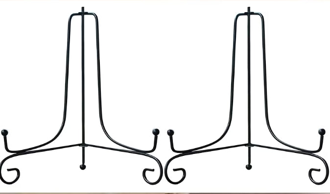 Bokstøtte metall liten 10 cm