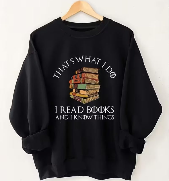 That's what I do, I read books and I know things-genser