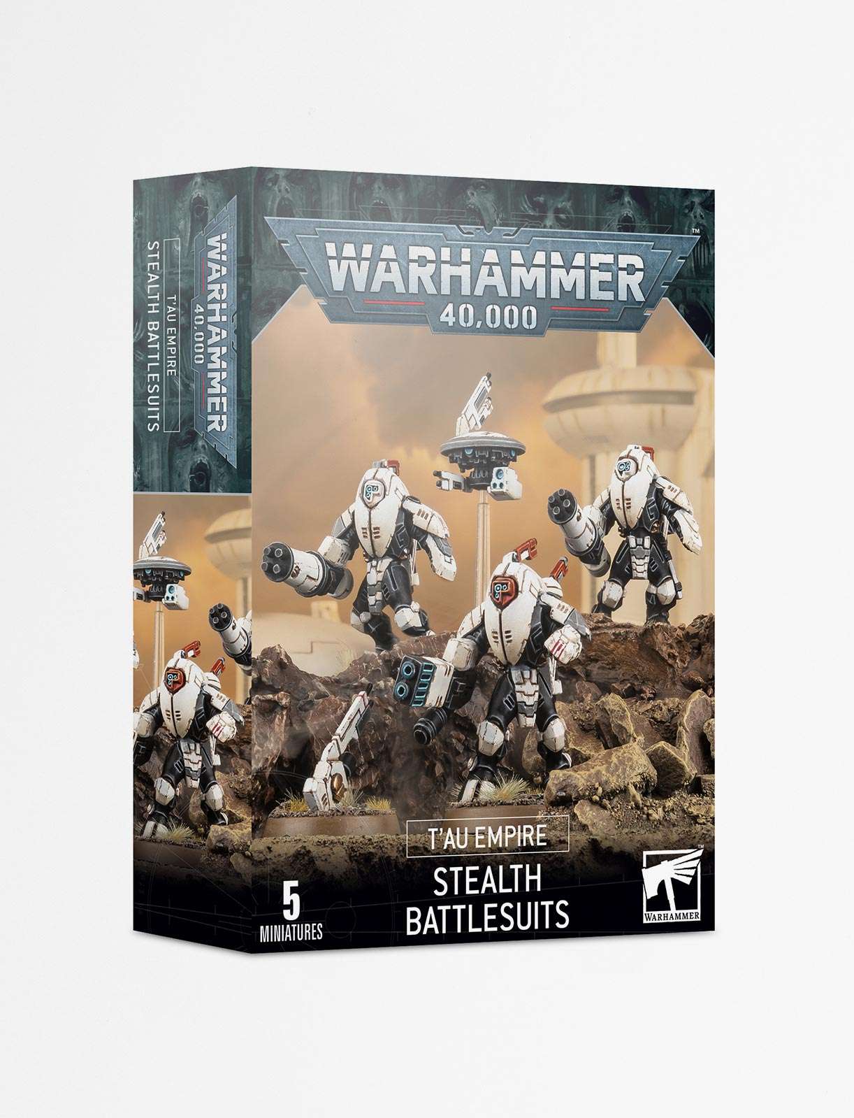 T'au empire stealth battle suits