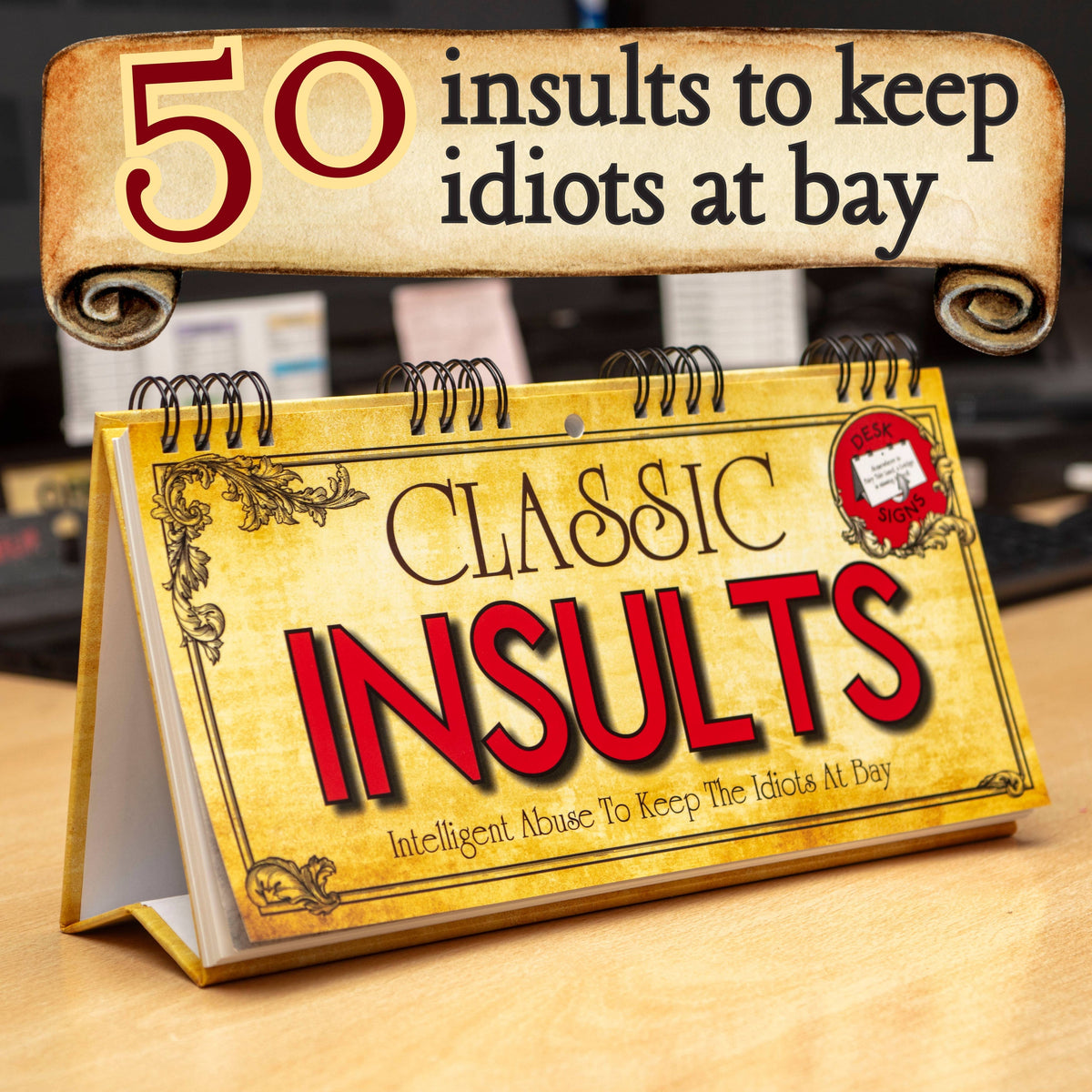 Classic Insults Flip Book