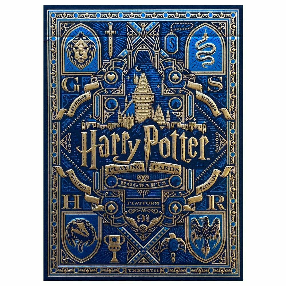 Harry Potter Raven Claw Blue Theory11 Playing Cards