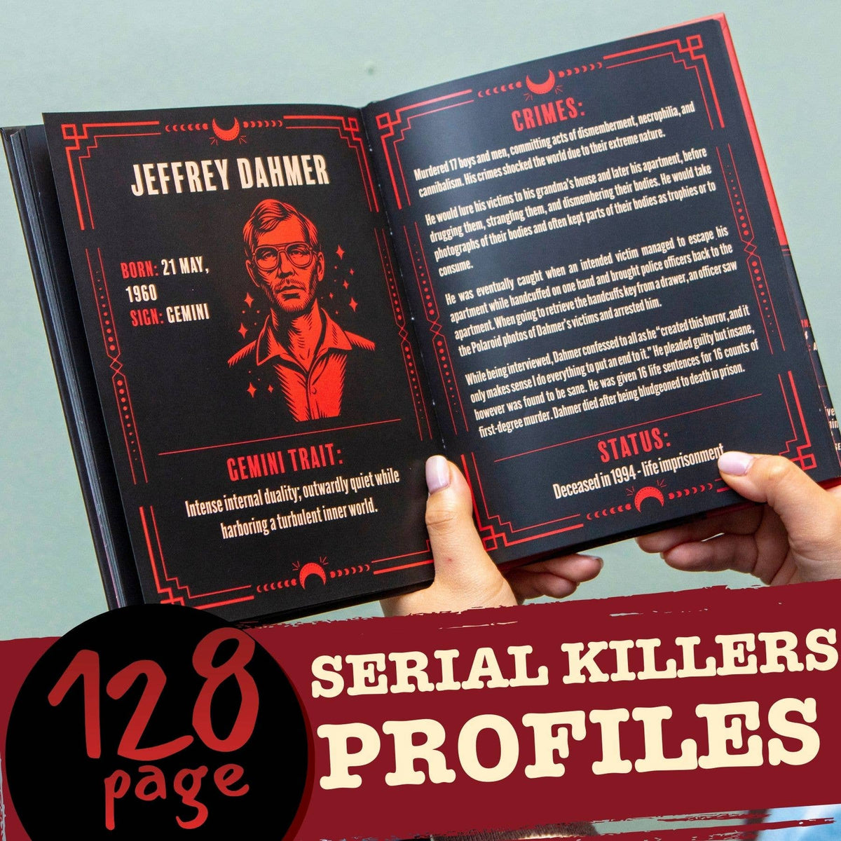 Murder in Retrograde True Crime Gift Book – Serial Killers