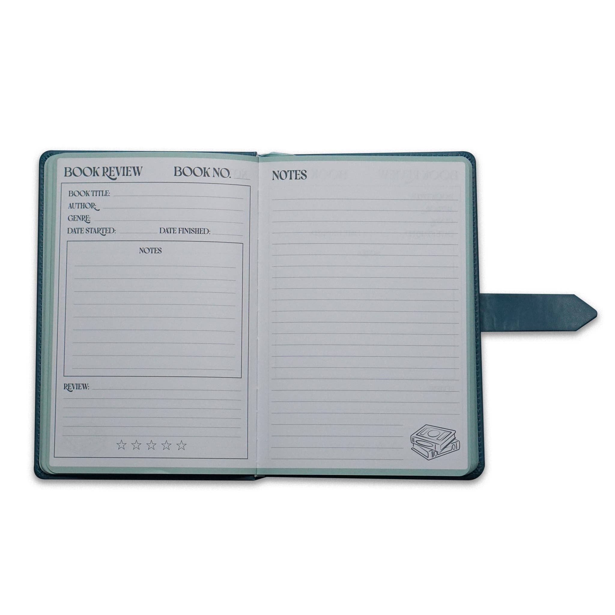 A5 My Reading Journal w CDU- A Book A Day Keeps Reality Away