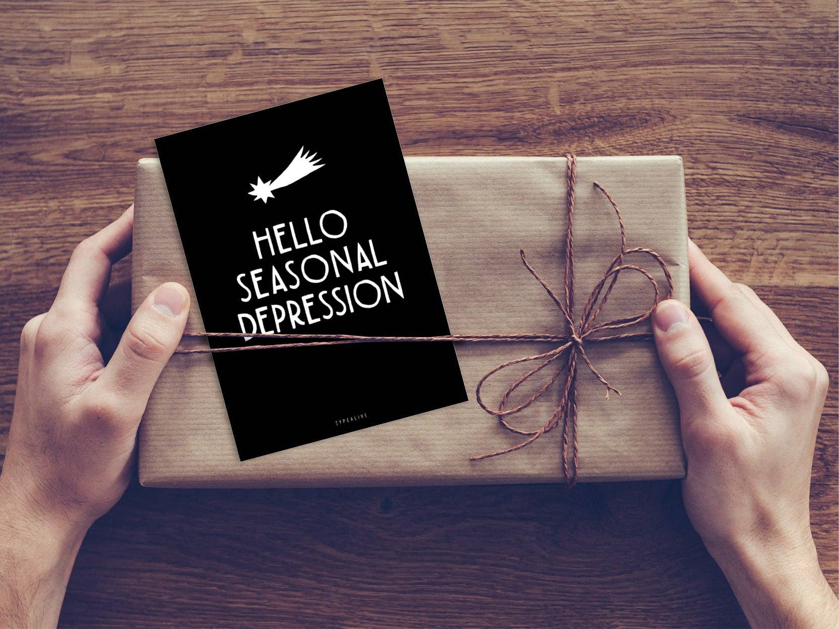 typealive - Postcard/Seasonal Depression
