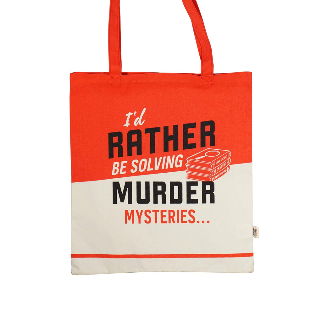 Shopper Recycled Cotton - Murder Mystery Book Club