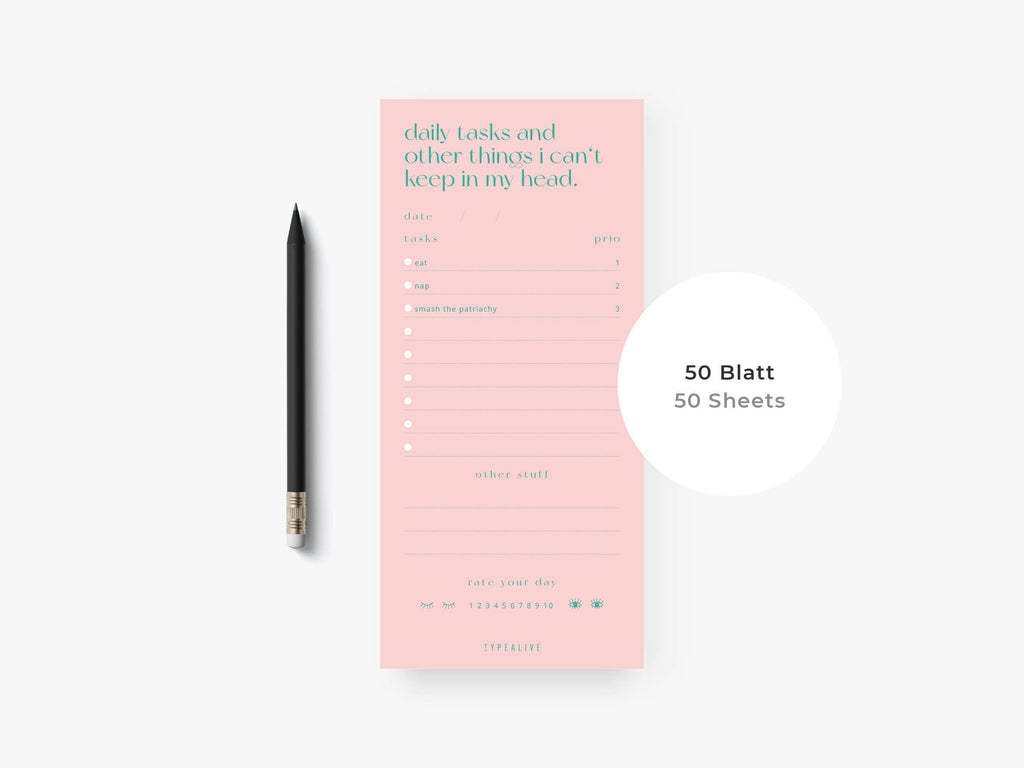 Notepad “slim”/Things