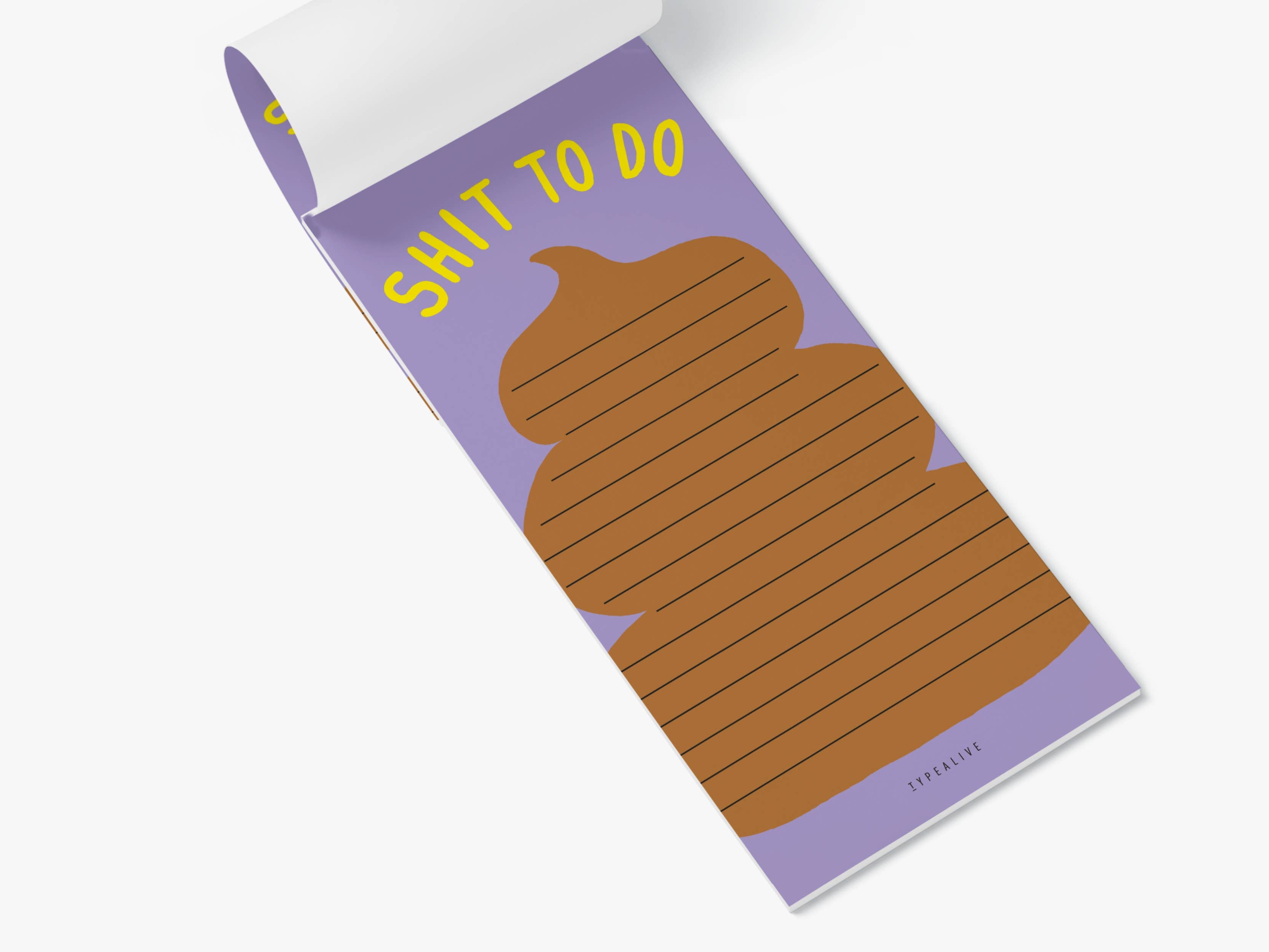 Notepad "narrow" / Shit To Do