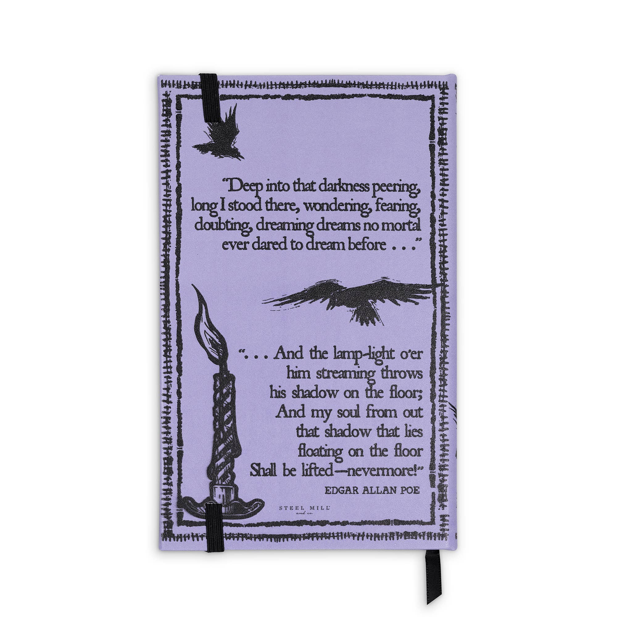 Journal, The Raven - Purple