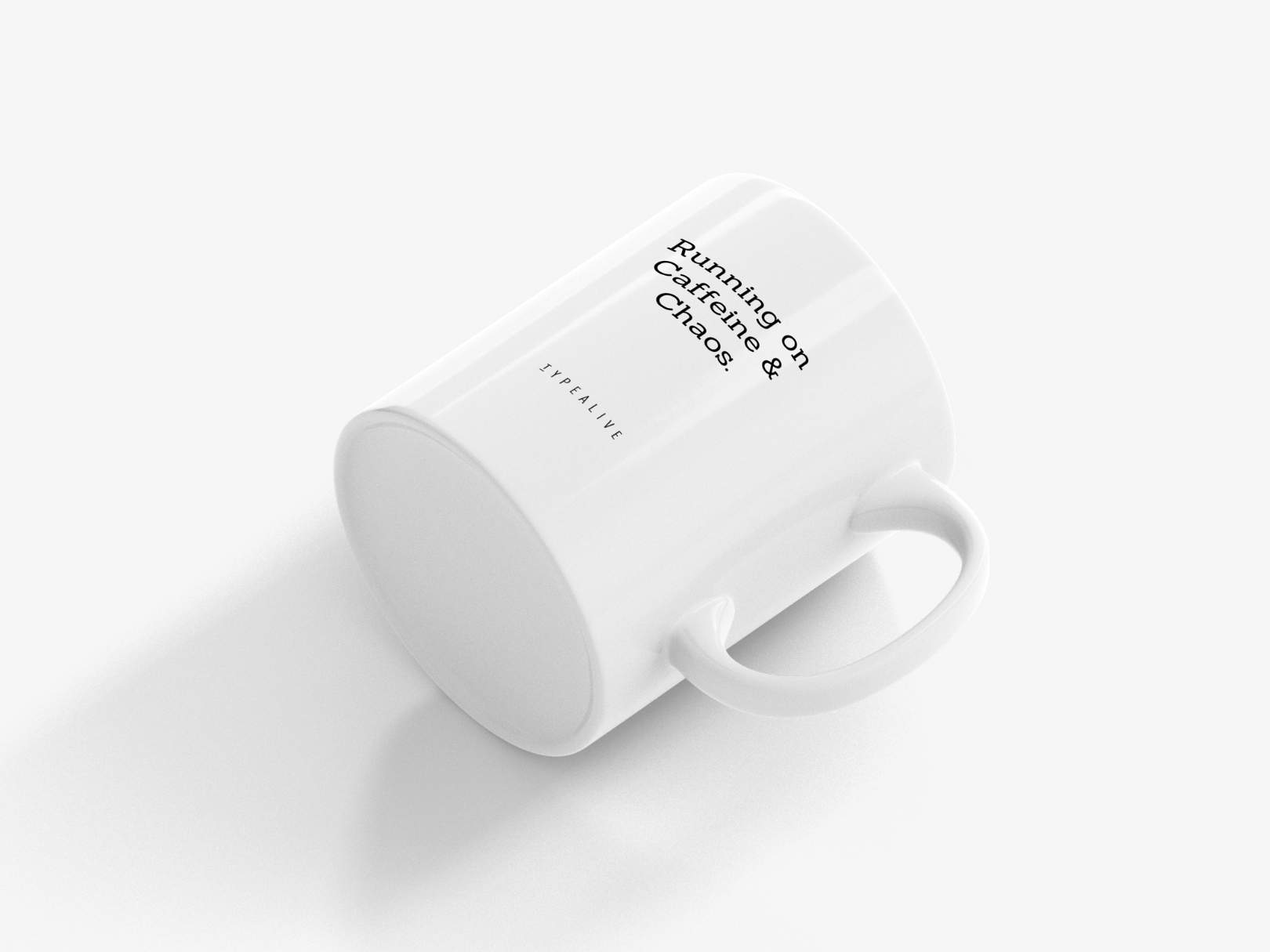 Running On Caffeine and Chaos - keramisk kopp