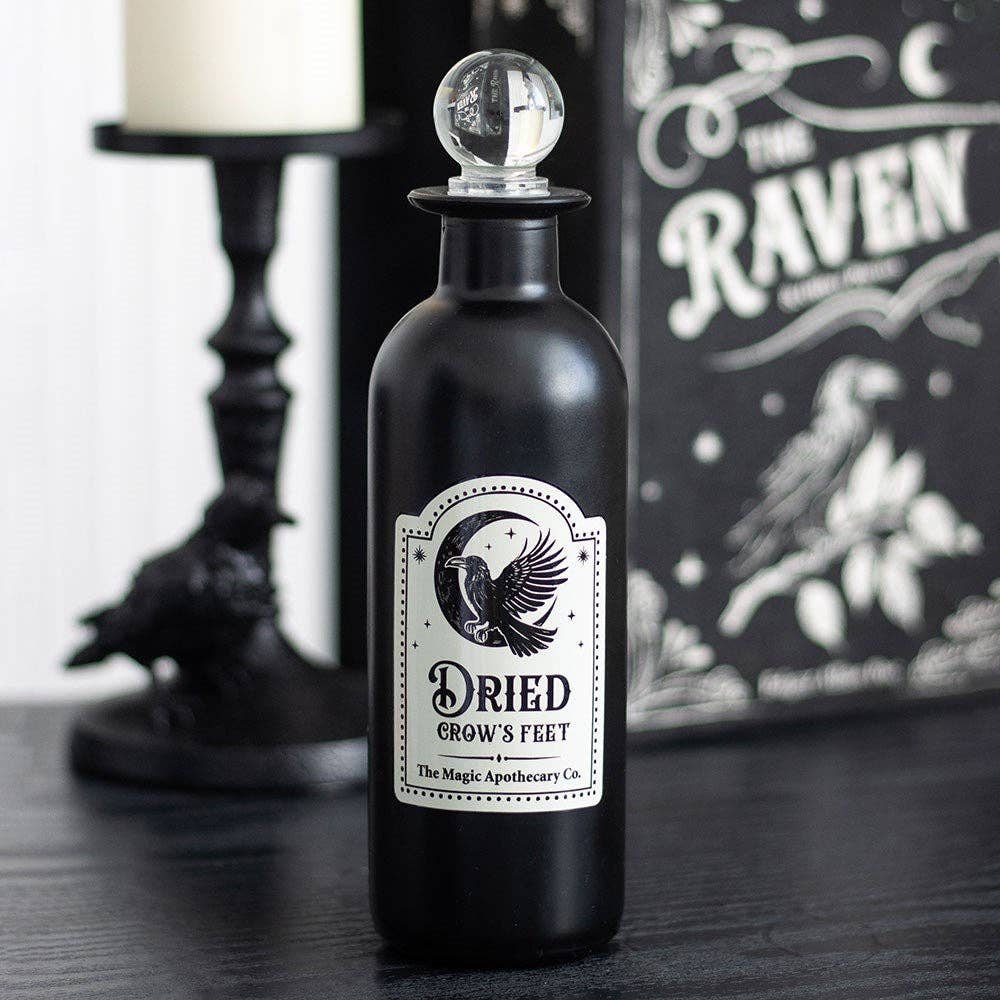 Dried Crow's Feet dekorativ eliksirflaske