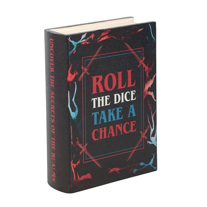 Roll the Dice, Take a Chance bokformet oppbevaringsboks