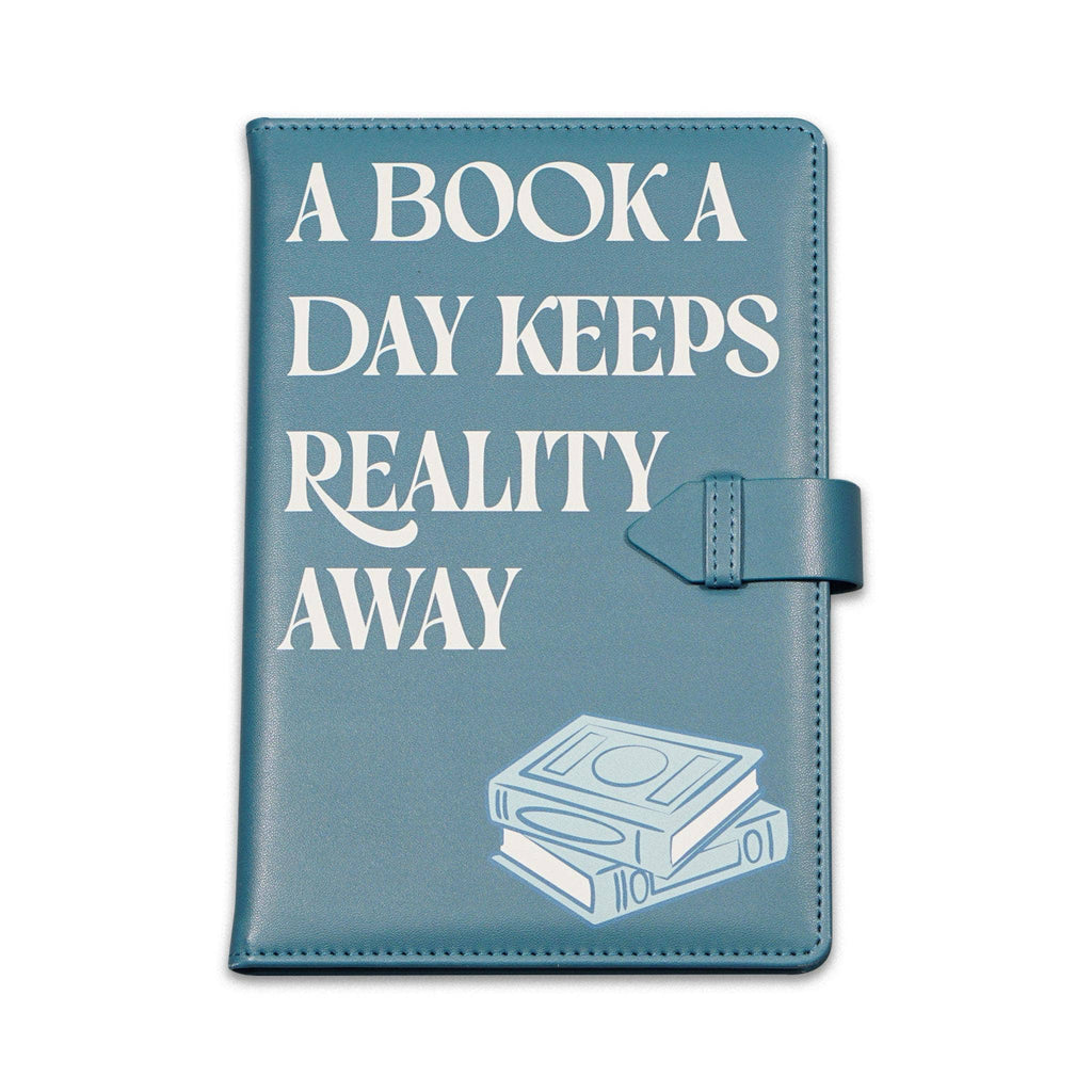 A5 My Reading Journal w CDU- A Book A Day Keeps Reality Away