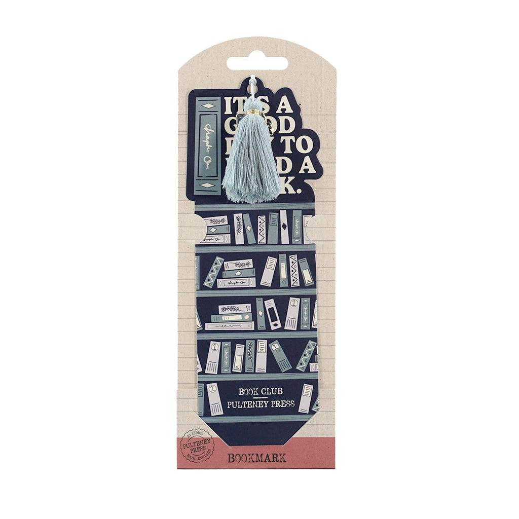 Bookmark Paper Charm & Tassel - Good Day