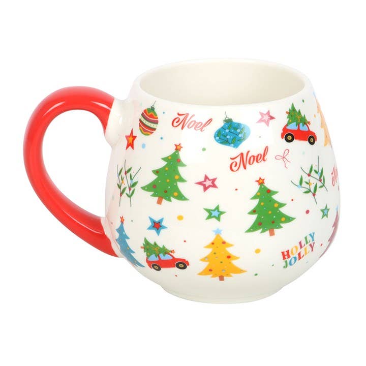 Nostalgisk jul krus- og sokkesett