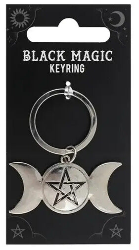 Black Magic Gothic Keyrings
