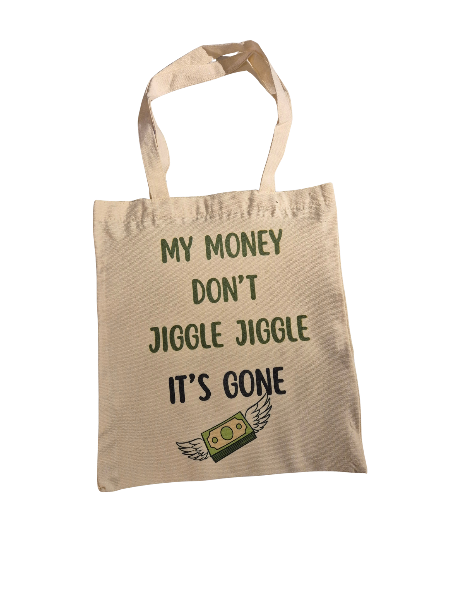 My money don't totebag