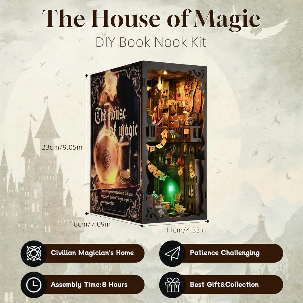 House of Magic booknook