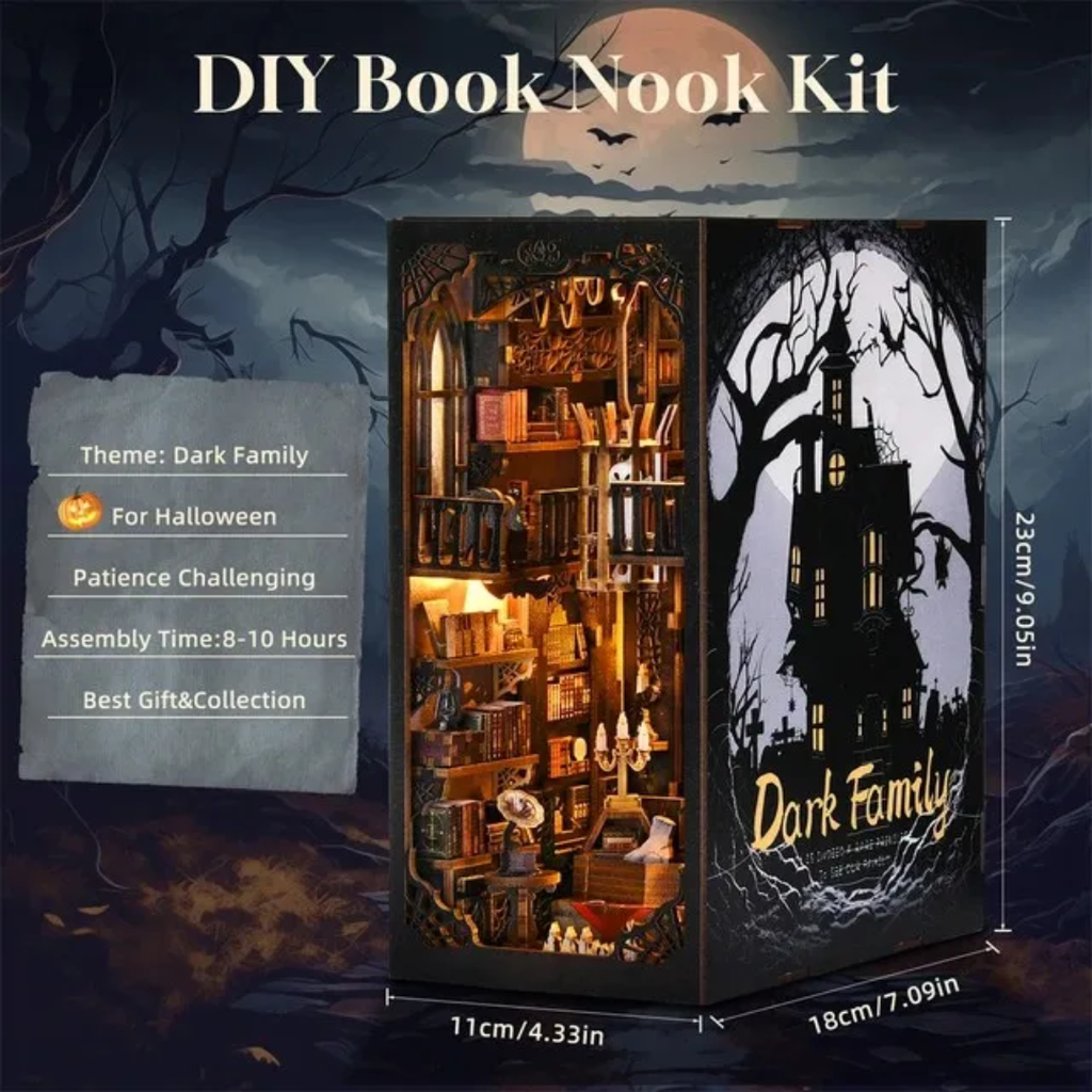 Dark family booknook