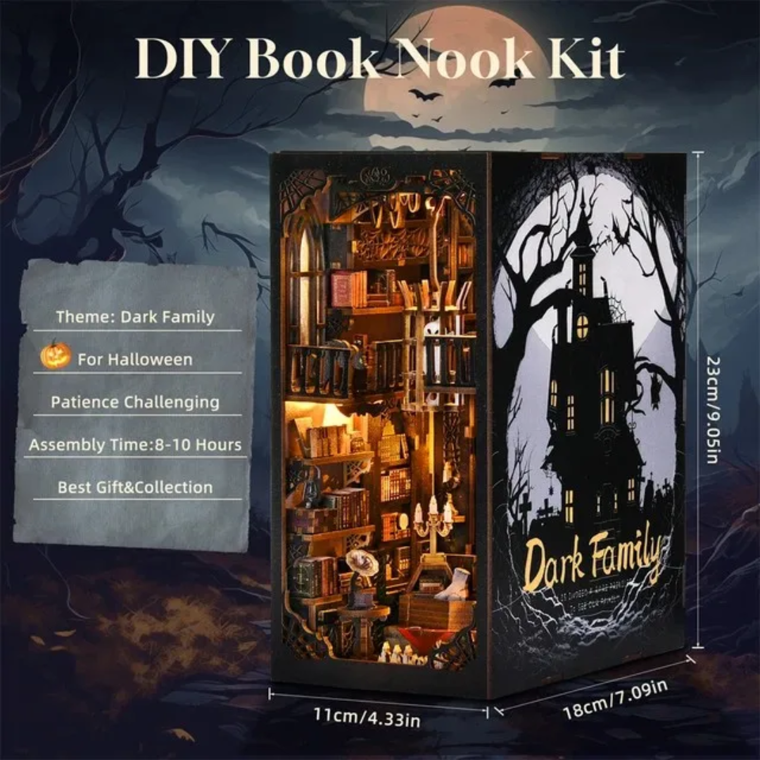 Dark family booknook